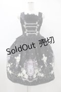 ALICE and the PIRATES / The Knights of St.Lily柄ジャンパースカートI Free ブラック H-25-08-28-1036-PA-OP-NS-ZH