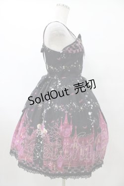 画像3: ALICE and the PIRATES / ゴーストタウンのメリィメイキング柄ジャンパースカートII Free ブラック H-25-08-28-1037-PA-OP-NS-ZH