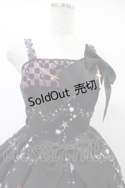 画像4: ALICE and the PIRATES / ゴーストタウンのメリィメイキング柄ジャンパースカートII Free ブラック H-25-08-28-1037-PA-OP-NS-ZH