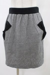 MILK / リセエンヌ ミニ  ハウンドトゥース×ブラック H-25-08-28-050-ML-SK-KB-ZH