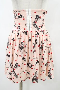 画像1: Katie / I LOVE BETTIE FAB skirt  ピンク H-25-08-28-051-LO-SK-KB-ZH