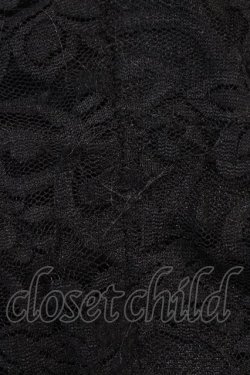 画像3: MR corset / フリルレーストップス  黒 H-25-08-28-052-PU-TO-KB-ZH