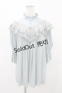画像1: Sheglit / "Edelweiss"シフォンブラウス M グリーン H-25-08-28-056-EL-BL-KB-ZH