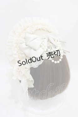 画像2: Triple fortune / ハーフボンネット  アイボリー H-25-08-28-003-EL-AC-KB-ZH