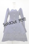 ATELIER BOZ / クラリッサワンピース  ブルー×ホワイト H-25-08-28-020-EL-OP-KB-ZH