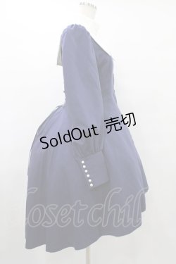 画像3: ATELIER BOZ / クラリッサワンピース  ブルー×ホワイト H-25-08-28-020-EL-OP-KB-ZH