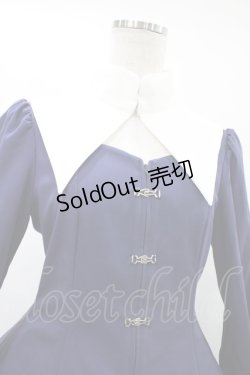 画像4: ATELIER BOZ / クラリッサワンピース  ブルー×ホワイト H-25-08-28-020-EL-OP-KB-ZH