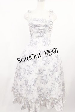 画像1: Victorian maiden / ロココブーケロングサンドレス Free ロココグレージュ H-25-08-29-001-CL-OP-NS-ZH