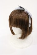 Angelic Pretty / Lovely Bathroom SpecialジャンパースカートSetのカチューシャ  グレー H-25-08-29-036-AP-AC-NS-ZH