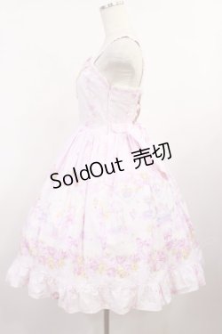 画像2: BABY,THE STARS SHINE BRIGHT / Unico in Bloomland柄パールジャンパースカート FREE ピンク H-25-08-29-004-BA-OP-YZ-ZH