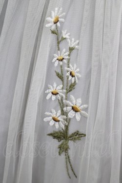 画像4: F&A / デイジー刺繍チュールスカート Free L/GRAY H-25-08-29-1026-LO-SK-NS-ZH