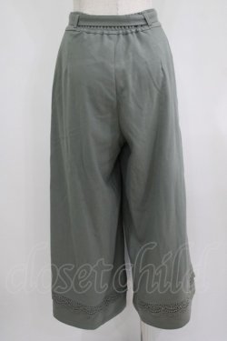 画像3: an another angelus / 裾レース使いワイドパンツ Free MINT H-25-08-29-1037-CA-PA-NS-ZH