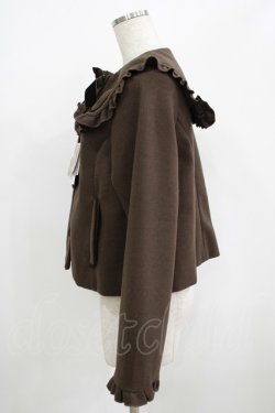 画像2: m petit by misako / AM*セーラーショートコート M ブラウン H-25-08-29-1040-LO-CO-NS-ZH