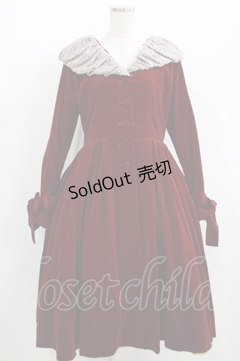 画像1: Juliette et Justine / Le Soir d'aristocrate Coat 1 ヴァンノーブル(ボルドー) H-25-08-29-1005-CL-CO-NS-ZH (1)