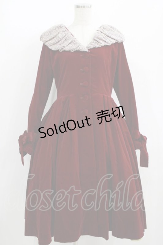 画像1: Juliette et Justine / Le Soir d'aristocrate Coat 1 ヴァンノーブル(ボルドー) H-25-08-29-1005-CL-CO-NS-ZH (1)