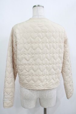 画像3: m petit by misako / サンリオキャラクターズコラボ シナモロール タフタハートキルトジャケット S オフ H-25-08-29-1041-LO-JA-NS-ZH