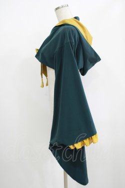 画像2: metamorphose / フード付き着物袖ボレロ サイズ1 グリーン H-25-08-29-1042-ME-JA-NS-ZH
