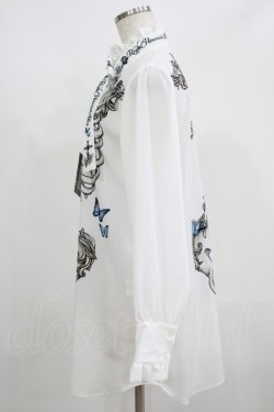 画像2: Royal Princess Alice / Witches' Familiar 粟木こぼねコラボブラウス M オフ白 H-25-08-29-1044-LO-BL-NS-ZH