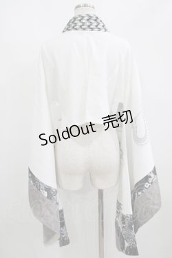画像3: Qutie Frash / 着物ショートカーデ Free オフ H-25-08-29-1050-QU-TO-NS-ZH