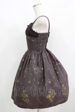 画像2: Innocent World / グリッターセラフィムジャンパースカート M93cm丈 ショコラ H-25-08-29-1006-IW-OP-NS-ZH
