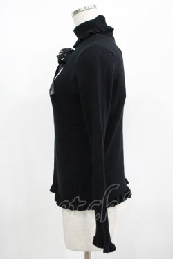 画像2: m petit by misako / サンリオキャラクターズコラボ クロミ ニットプルオーバー M ブラック H-25-08-29-1056-LO-TO-NS-ZH