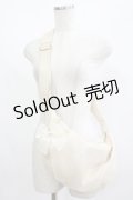 m petit by misako / リボンチャーム付きショルダーバッグ  アイボリー H-25-08-29-1064-LO-BG-NS-ZH