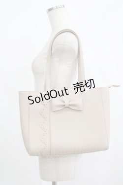 画像1: m petit by misako / TT*AMリボンTT  ベージュ H-25-08-29-1067-LO-BG-NS-ZH