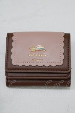 画像1: m petit by misako / サンリオキャラクターズコラボ リトルツインスターズ 財布  ブラウン H-25-08-29-1072-LO-ZA-NS-ZH