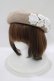 画像1: m petit by misako / TT*AMレースサーモベレー  ベージュ H-25-08-29-1077-LO-AC-NS-ZH (1)