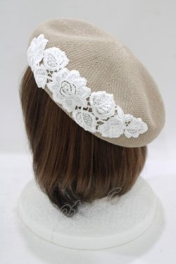 画像2: m petit by misako / TT*AMレースサーモベレー  ベージュ H-25-08-29-1077-LO-AC-NS-ZH