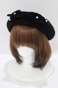 m petit by misako / TT*AMリボンBベレー  ブラック H-25-08-29-1079-LO-AC-NS-ZH