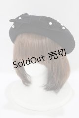 m petit by misako / TT*AMリボンBベレー  ブラック H-25-08-29-1079-LO-AC-NS-ZH