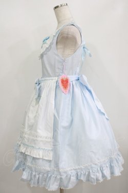 画像2: BABY,THE STARS SHINE BRIGHT / ローズフルールエプロンジャンパースカート Free サックス H-25-08-29-1008-BA-OP-NS-ZH
