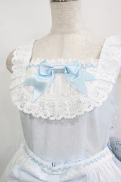 画像4: BABY,THE STARS SHINE BRIGHT / ローズフルールエプロンジャンパースカート Free サックス H-25-08-29-1008-BA-OP-NS-ZH