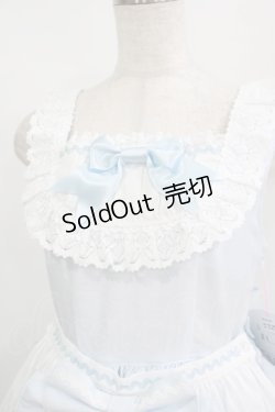 画像4: BABY,THE STARS SHINE BRIGHT / ローズフルールエプロンジャンパースカート Free サックス H-25-08-29-1008-BA-OP-NS-ZH