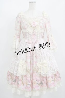 画像1: Angelic Pretty / Rose Museum Dress Free アイボリー H-25-08-29-1009-AP-OP-NS-ZH