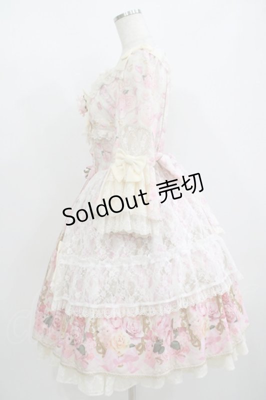 画像2: Angelic Pretty / Rose Museum Dress Free アイボリー H-25-08-29-1009-AP-OP-NS-ZH (2)