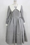 Maria pipi / セーラーカラークラシカルドレス Free GRAY H-25-08-29-1010-EL-OP-NS-ZH