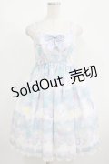 Angelic Pretty / Melty Skyジャンパースカート Free サックス H-25-08-29-1016-AP-OP-NS-ZH