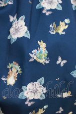 画像4: Innocent World / ピーターラビット小花レースワンピース M ブルー H-25-08-29-1002-IW-OP-NS-ZH (4)