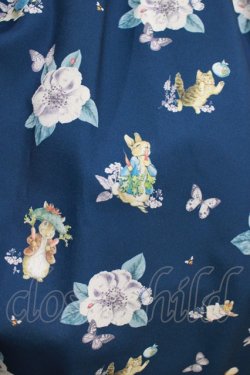 画像4: Innocent World / ピーターラビット小花レースワンピース M ブルー H-25-08-29-1002-IW-OP-NS-ZH