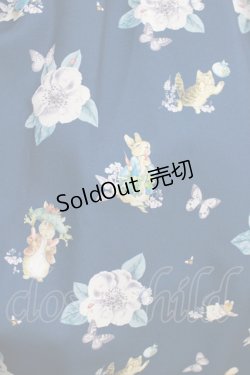 画像4: Innocent World / ピーターラビット小花レースワンピース M ブルー H-25-08-29-1002-IW-OP-NS-ZH