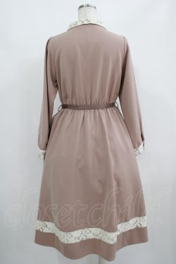 画像3: Fi.n.t / レース使い丸衿ワンピース Free PINK BEIGE H-25-08-29-1018-CA-OP-NS-ZH