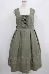 Physical Drop / タックジャンパースカート Free グリーン H-25-08-29-1019-LO-OP-NS-ZH