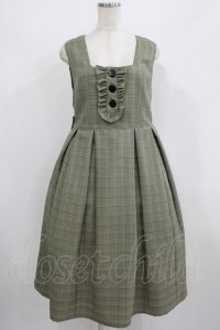 Physical Drop / タックジャンパースカート Free グリーン H-25-08-29-1019-LO-OP-NS-ZH