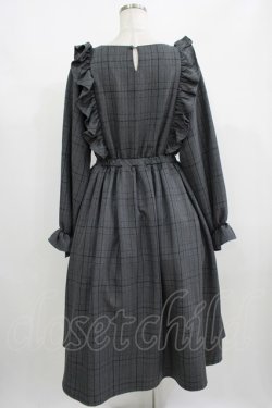 画像3: m petit by misako / チェック長袖ワンピース M グレー H-25-08-29-1020-LO-OP-NS-ZH