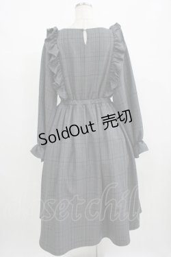 画像3: m petit by misako / チェック長袖ワンピース M グレー H-25-08-29-1020-LO-OP-NS-ZH