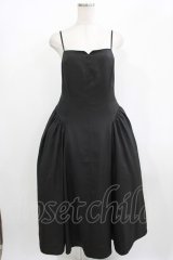 an another angelus / サイドギャザーキャミワンピース Free BLACK H-25-08-29-1022-CA-TO-NS-ZH