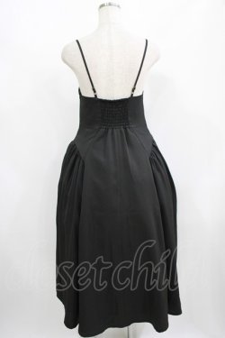 画像3: an another angelus / サイドギャザーキャミワンピース Free BLACK H-25-08-29-1022-CA-TO-NS-ZH
