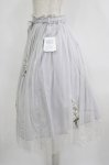 画像2: F&A / デイジー刺繍チュールスカート Free L/GRAY H-25-08-29-1026-LO-SK-NS-ZH (2)